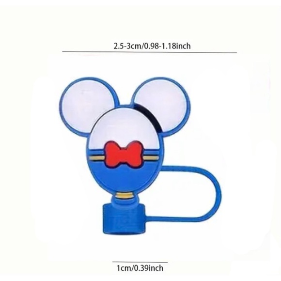 Mickey Mouse Straw Topper/Cover, NEW, Disney - Picture 9 of 9